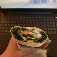 „Feta“-Wrap  at Bäristo Vegan Deli in Kiel