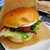 Redefined Meat Burger at Bäristo Vegan Deli in Kiel