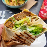 Gyros wrap at Bäristo Vegan Deli in Kiel