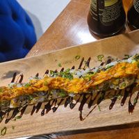 Jackson at Rock and Rolls Vegan Sushi in Panama City