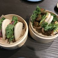 Bao!! So tasty. at Rock and Rolls Vegan Sushi in Panama City