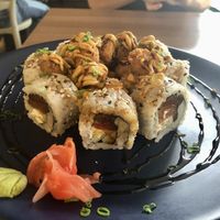   at Rock and Rolls Vegan Sushi in Panama City