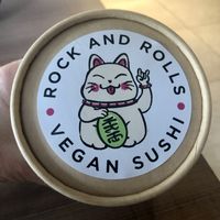   at Rock and Rolls Vegan Sushi in Panama City
