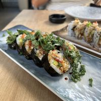   at Rock and Rolls Vegan Sushi in Panama City