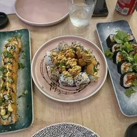   at Rock and Rolls Vegan Sushi in Panama City