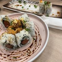   at Rock and Rolls Vegan Sushi in Panama City