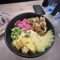   at Rock and Rolls Vegan Sushi in Panama City