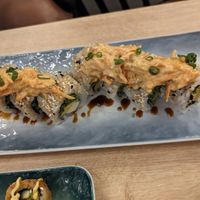 Amazing sushi dish!!! at Rock and Rolls Vegan Sushi in Panama City