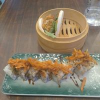 Mt Jackson, absolutely delicious, and Sr. Brocco at Rock and Rolls Vegan Sushi in Panama City