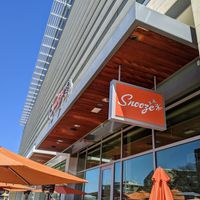 Outdoor patio dining available. at Snooze in Austin