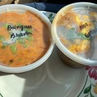 Carry out at Bombay Curry and Grill in Niles
