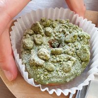 Matcha at O.verte Donuts 오베흐트 도넛 in Seoul
