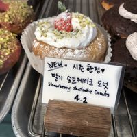 Strawberry Shortcake  at O.verte Donuts 오베흐트 도넛 in Seoul
