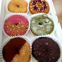 delivers 😊 at O.verte Donuts 오베흐트 도넛 in Seoul