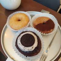 What we tried. Cookies n creme my favorite at O.verte Donuts 오베흐트 도넛 in Seoul