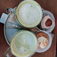 Early grey and autumn special donut at O.verte Donuts 오베흐트 도넛 in Seoul