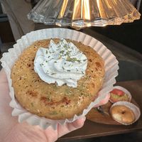 Garlic and cream cheese  at O.verte Donuts 오베흐트 도넛 in Seoul