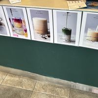 Some drinks  at O.verte Donuts 오베흐트 도넛 in Seoul