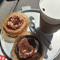 Peanut berry and chocolate cream donut   at O.verte Donuts 오베흐트 도넛 in Seoul