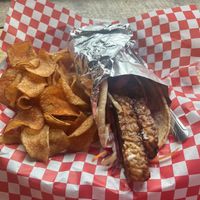 Grilled Tempeh Pita  at Lily's Snack Bar in Boone