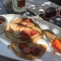 Pancakes   at Mother Earth Vegan Restaurant in Tamarindo