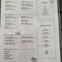 Alcohol  at Mother Earth Vegan Restaurant in Tamarindo