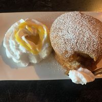 Pineapple cake ~ serves two (huge!)  at Darcy's Pub in Victoria