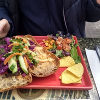 No pork sourdough Baguette at Sage in Belfast