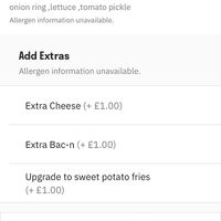 Difference in advertised prices at Sage in Belfast