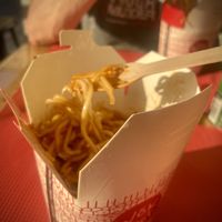 Spicy noodles  at Wok Spot in Crete