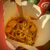 Pineapple noodles  at Wok Spot in Crete