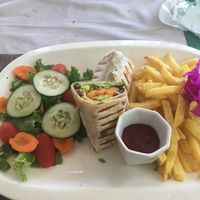 Burrito   at Italian Carolina in Puerto Jimenez
