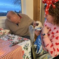 Sweetest rooster ever  at Ballydidean Farm Sanctuary in Clinton