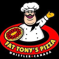 Official logo at Fat Tony's Pizza in Whistler