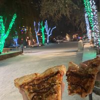   at Fat Tony's Pizza in Whistler