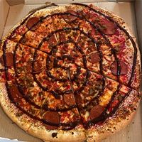   at Fat Tony's Pizza in Whistler