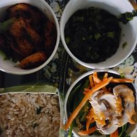 Grilled Bourbon "Chicken" at Red Bamboo in New York City