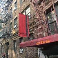 Awning at Red Bamboo in New York City