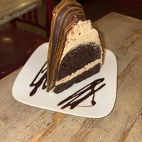 Peanut butter bomb cake   at Red Bamboo in New York City