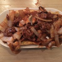 Phillysteak sandwich. Delicious!! at Red Bamboo in New York City