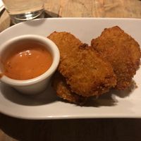 Creole soul chicken app  at Red Bamboo in New York City