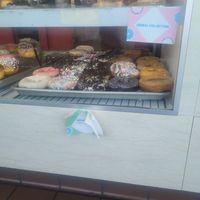 Vegan doughnuts at Friendly Doughnuts in Orange