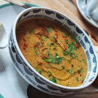 Lentil soup at Vibes in Dorchester