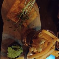 Fish and chips at Puben in Uppsala