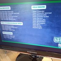 Vega(n) options at Snack 77 in Goes