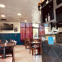 Interior. Plenty of seats   at Emelina's in San Carlos