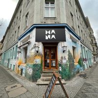 Entrance at Mana Food - Moabit in Berlin