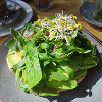 Avocado Brot at Mana Food - Moabit in Berlin