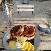 Pancakes for breakfast at Mana Food - Moabit in Berlin
