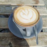 Capuccino at Mana Food - Moabit in Berlin